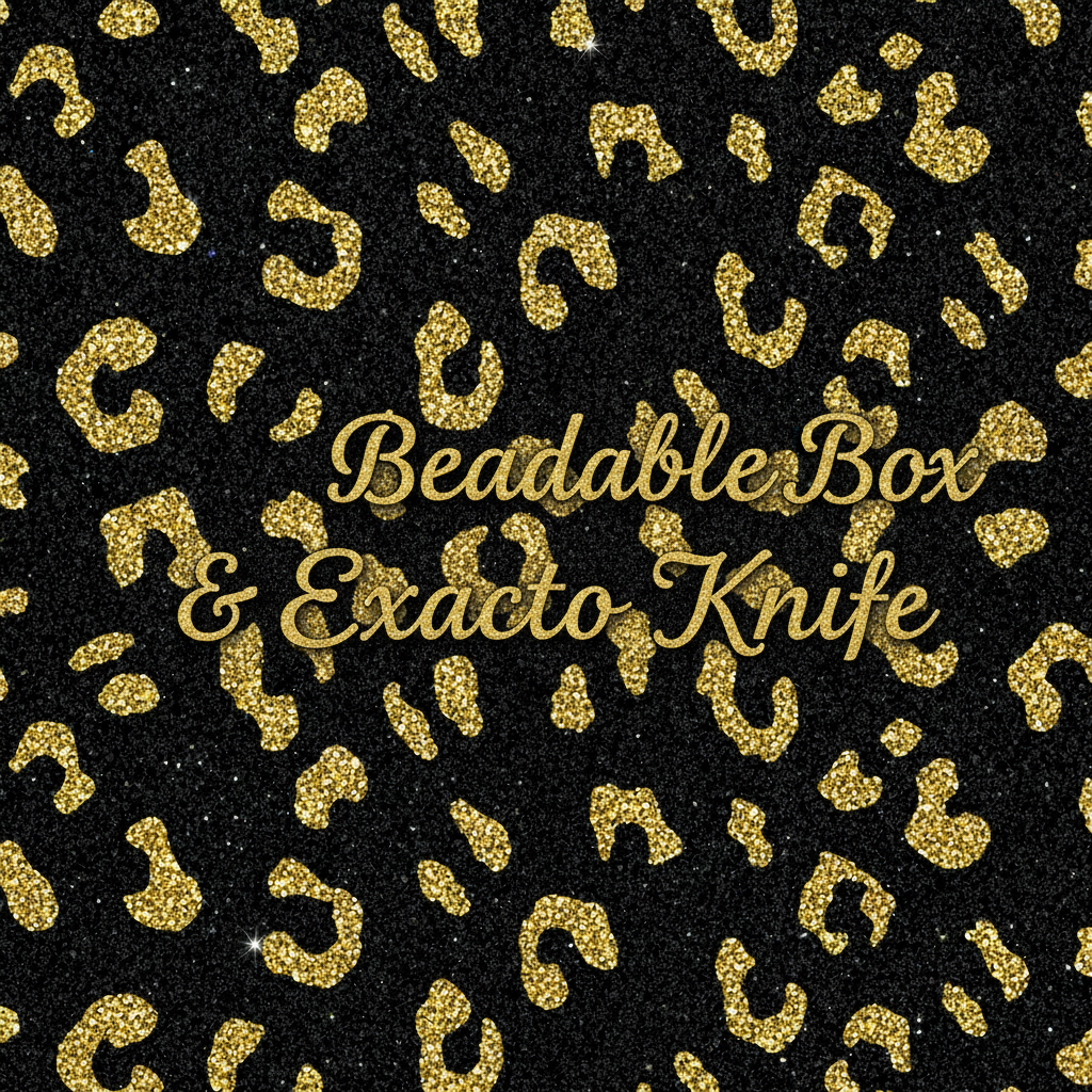 Beadable Box Cutter & Beadable Exacto Knife